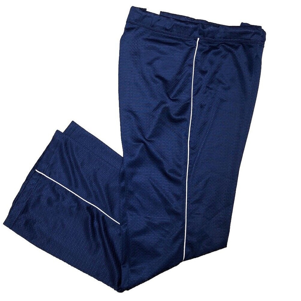 Y2K No Boundaries Juniors 7/8 Women's M Track Pants‎ Mesh Baggy Drawstring 30x30